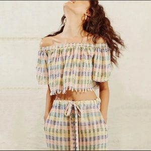 A Peace Treaty Amina Crop Top